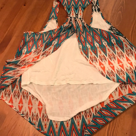 Ambiance Tops - Racerback Tank, Split-Back SZ:M